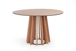 Stół TAVLE dąb naturalny śr. 120 cm