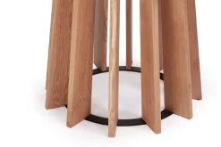 Stół TAVLE dąb naturalny śr. 120 cm