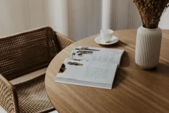 Stół TAVLE dąb naturalny śr. 120 cm