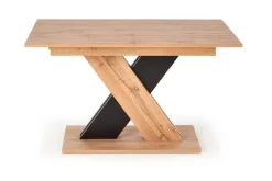 Stół Terol rozkładany dąb wotan/czarny