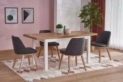Stół Tiago 2 rozkładany 140-220/80 dąb craft