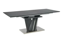 Stół Valdor rozkładany, szary ciemny