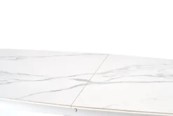 Stół Venores rozkładany biały marmur