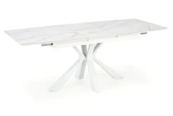 Stół Venores rozkładany biały marmur