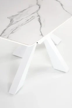 Stół Venores rozkładany biały marmur