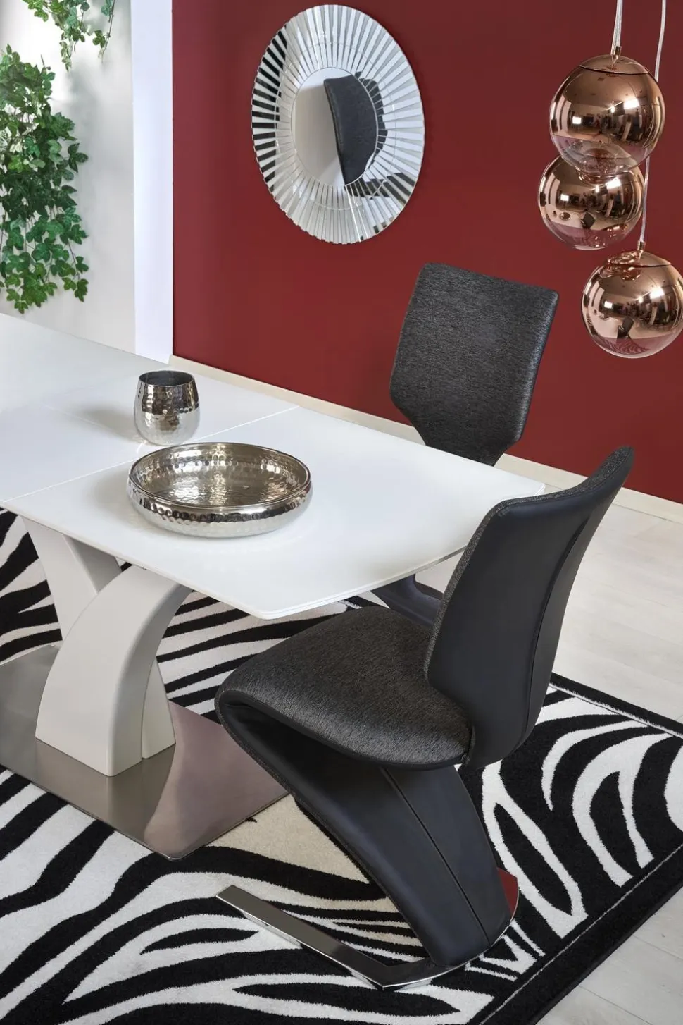 Stół Vezyr rozkładany biały mat