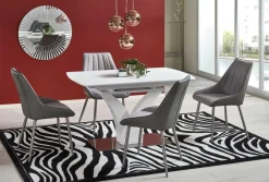 Stół Vezyr rozkładany biały mat