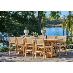 Stół Volos 100x240cm tekowy