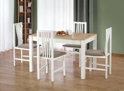 Stół Weryks dąb sonoma / biały