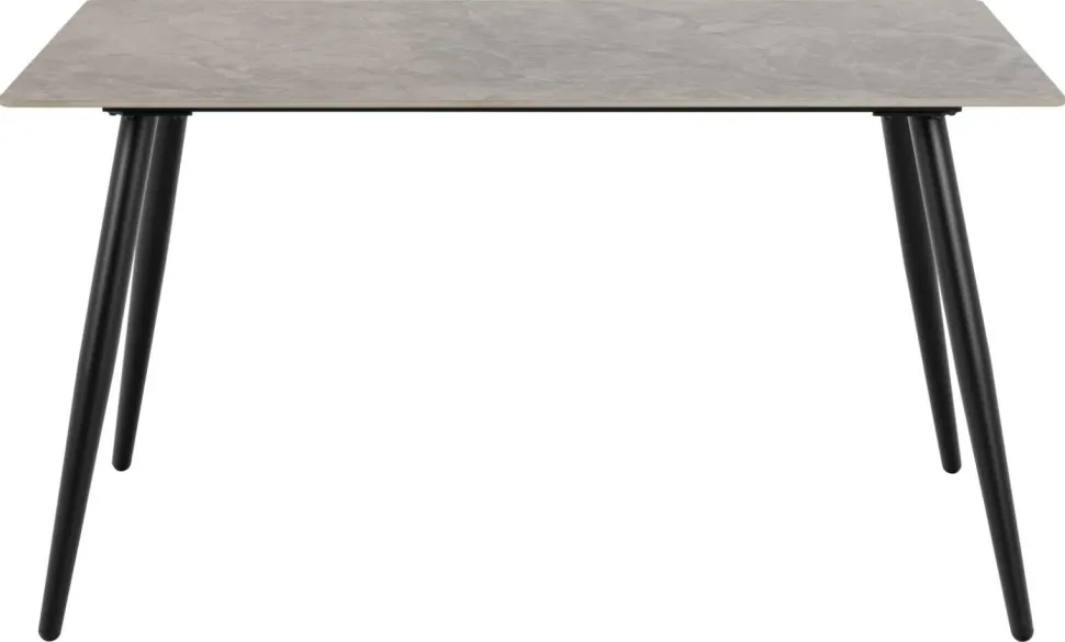 Stół Wicklow 140x80cm polerowana ceramika Batis