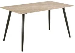 Stół Wicklow 140x80cm polerowana ceramika Aberta