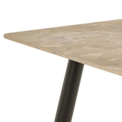 Stół Wicklow 140x80cm polerowana ceramika Aberta