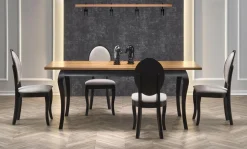 Stół Windsor rozkładany 160-240cm ciemny