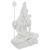 Statuetka Shiva 28cm biała