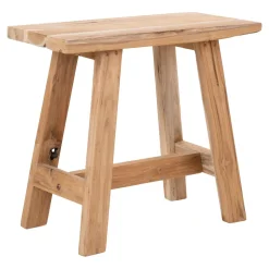 Stołek Barcelona tekowy naturalny