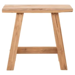 Stołek Barcelona tekowy naturalny