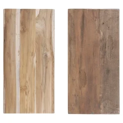 Stołek Barcelona tekowy naturalny