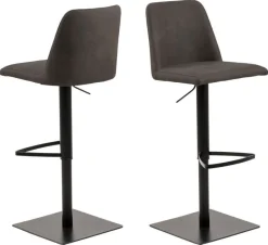 Stołek barowy Avanja Anthracite regulowany