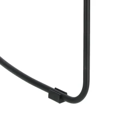 Stołek barowy Cazas naturalny/czarny