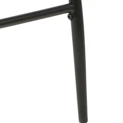 Stołek barowy Demina low grey tapicerowany