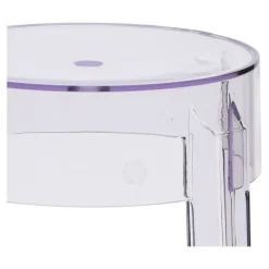 Stołek barowy Duch 66 cm inspirowany Ghost transparetny