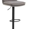 Stołek barowy Flynn szary jasny