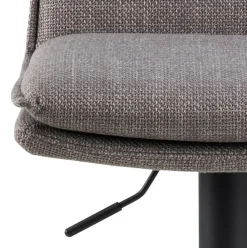 Stołek barowy Flynn szary jasny