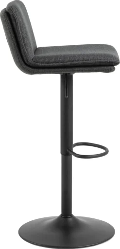 Stołek barowy Flynn szary ciemny