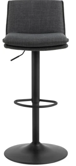 Stołek barowy Flynn szary ciemny