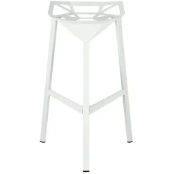 Stołek barowy Gap inspirowany One biały