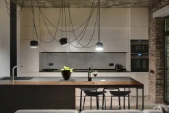 Stołek barowy Grego czarny nowoczesny 75cm