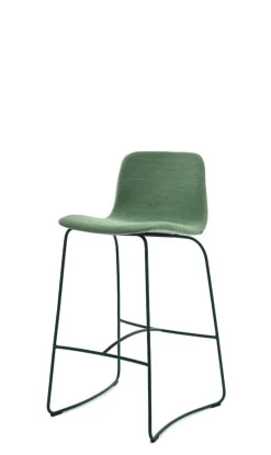 Stołek barowy Hips CAT C tapicerowany standard buk