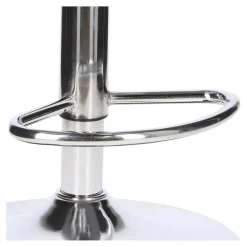 Stołek barowy Inge szary/ chrom