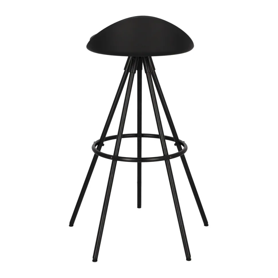 Stołek barowy Nagzari czarny