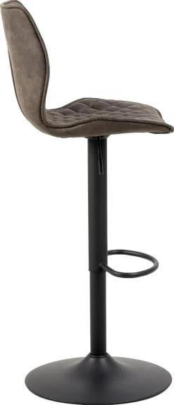 Stołek barowy Naomi antracytowy