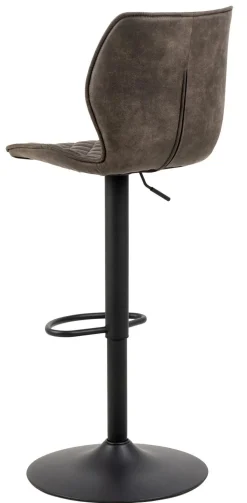 Stołek barowy Naomi antracytowy