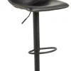 Stołek barowy Oregon high PU czarny