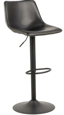 Stołek barowy Oregon high PU czarny