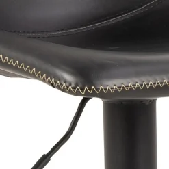 Stołek barowy Oregon high PU czarny