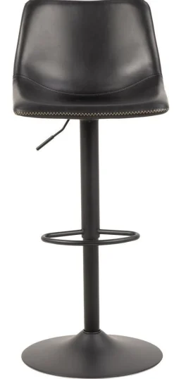 Stołek barowy Oregon high PU czarny