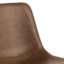 Stołek barowy Oregon PU brandy loftowy