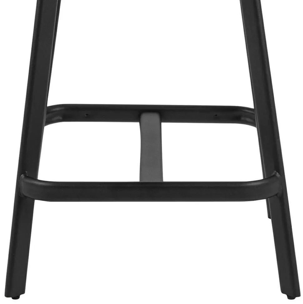 Stołek barowy Oregon PU brandy Low loftowy