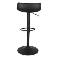 Stołek barowy regulowany Bar One Simplet czarny mat