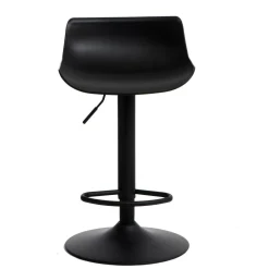 Stołek barowy regulowany Bar One Simplet czarny mat