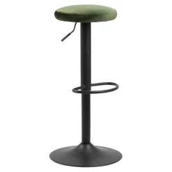 Stołek barowy Regulowany Finch VIC Forest green