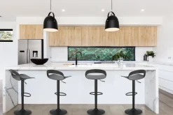 Stołek barowy Regulowany Nest Simplet czarny