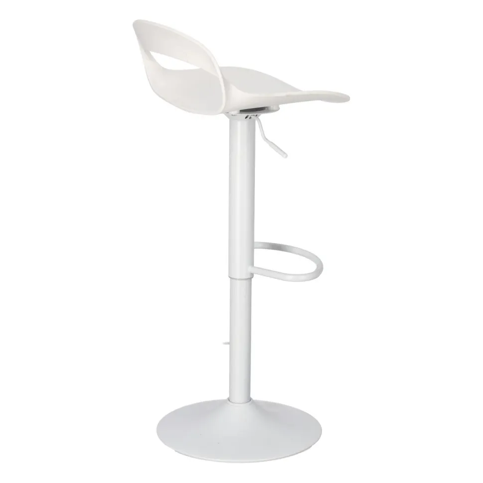 Stołek barowy Regulowany Nest Simplet biały