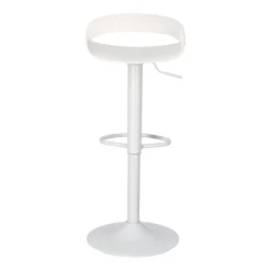 Stołek barowy Regulowany Nest Simplet biały
