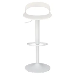 Stołek barowy Regulowany Nest Simplet biały