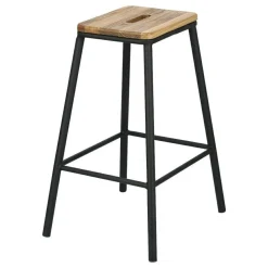 Stołek barowy Seattle Black skandynawski